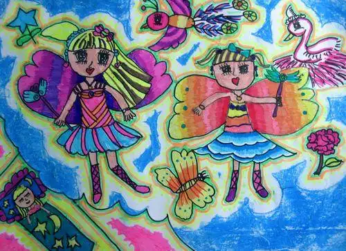 我的梦/少儿绘画作品/儿童画/网络美术馆_中国少儿美术教育网