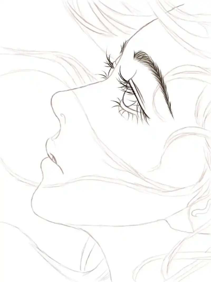 平板绘画 #绘画 #沉浸式画画  - 抖音