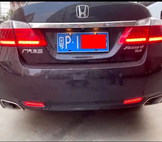 改装九代雅阁适用1415款led杠灯尾灯包围汽车氛围灯