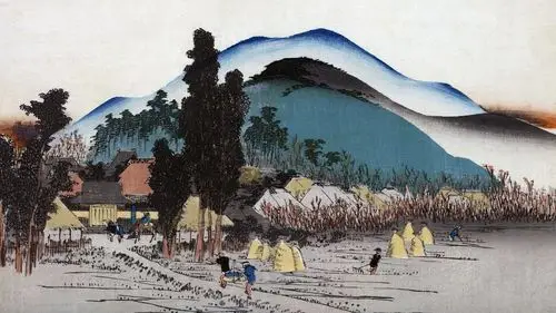 浮世绘画 宽屏 手绘 艺术 设计 1080p高清手机壁纸免费下载,安心市场