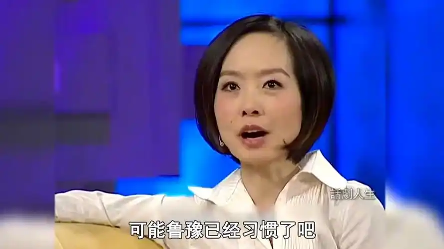 鲁豫采访名场面