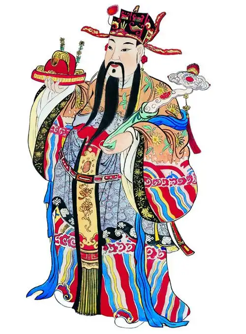 文财神比干,范蠡,武财神赵公明,关羽,财神可招财进宝,买卖兴隆.