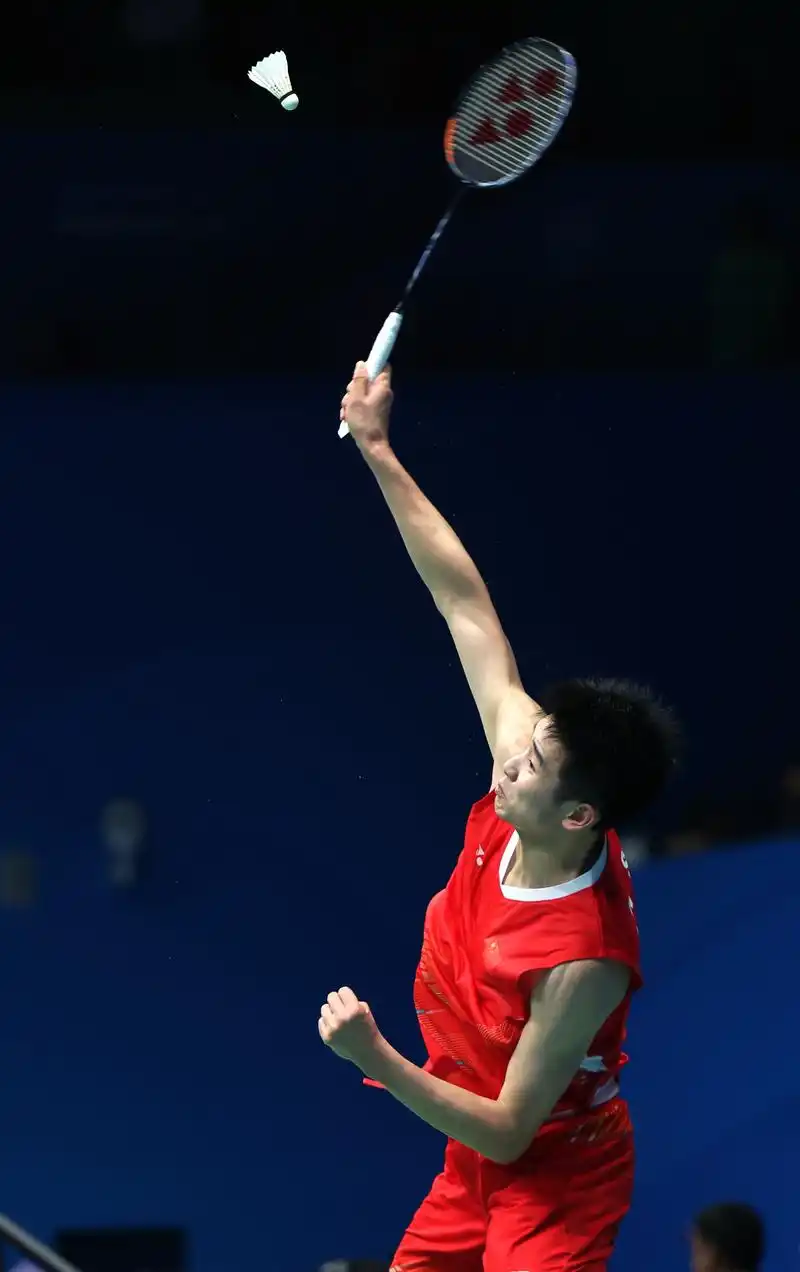 羽毛球——李诗沣晋级男单八强
