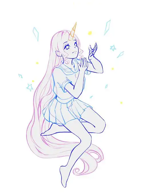 史莱姆拟人三连练习|插画|创作习作|杠铃酱 - 原创作品 - 站酷 (zcool