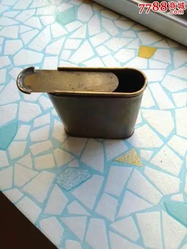 五十年代纯铜手工烟盒