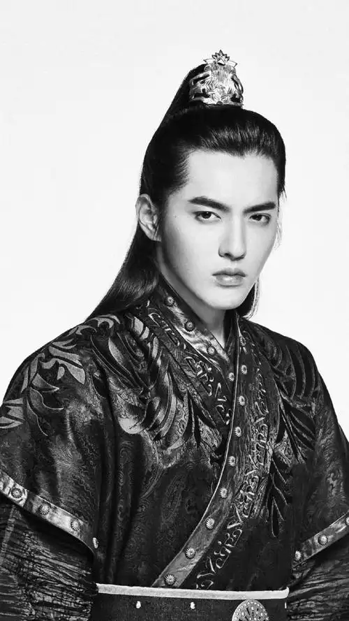 吴亦凡英俊古装写真手机壁纸