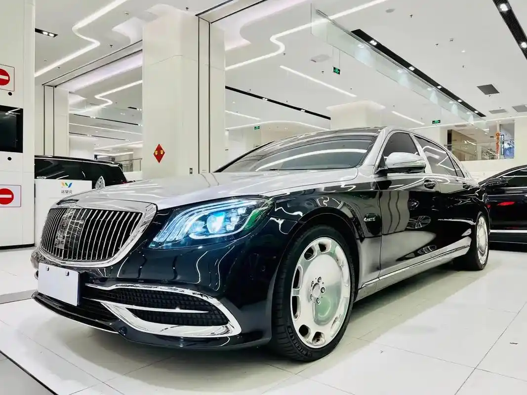 到店7515年迈巴赫s500l 深圳一手车 已升级新款三叉灯  - 抖音