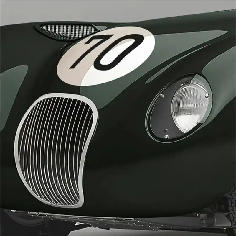 捷豹c-type 70周年限量复刻版.#捷豹称霸勒芒,双料 - 抖音