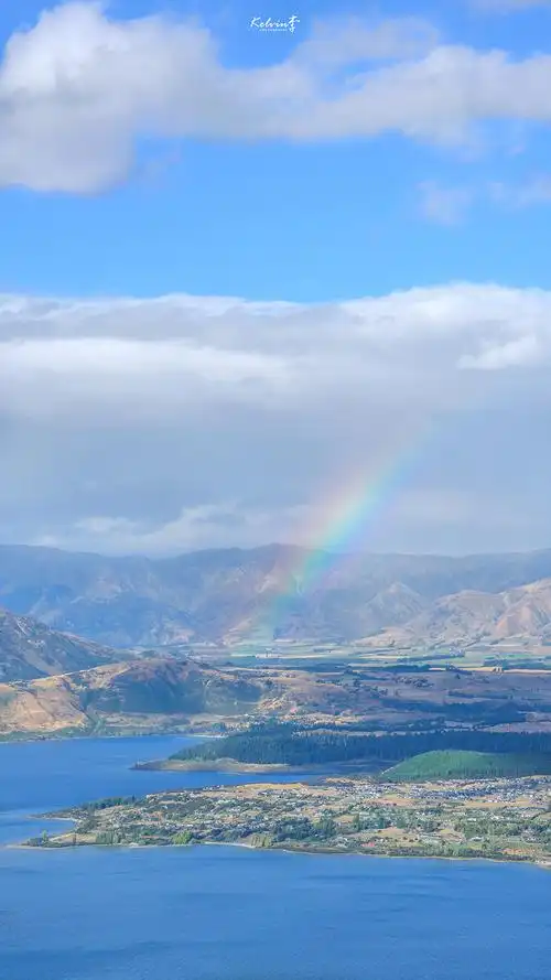 小清新治愈系风景蓝色手机壁纸
