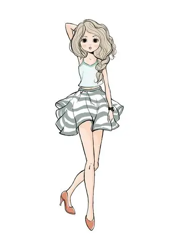 优酸乳《瘦小白》卡通人物形象设计|插画|商业插画|zana1129 - 原创