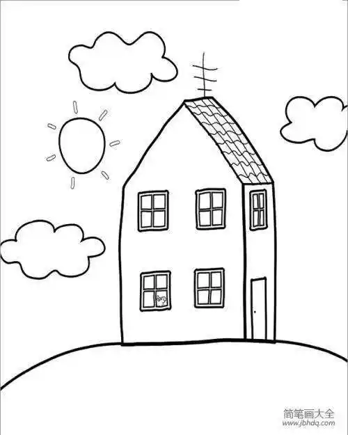 武汉幼儿园简笔画房子怎么画(武汉幼儿园简笔画房子怎么画的)
