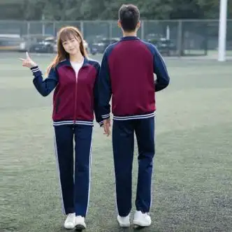 势及校服中学生春夏季初中生高中生套装班服班服外套上衣运动会跑步服