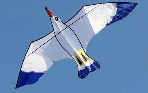 潍坊风筝 前撑树脂杆 好飞 新款海鸥