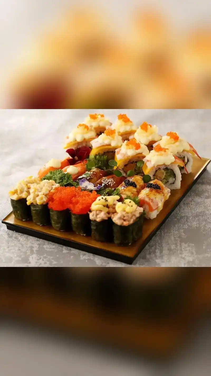 吉之仙,热销团购,不容错过,新品寿司拼盘20块 #散心之旅 - 抖音