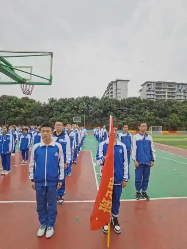 奔跑吧少年石室佳兴中学部跑操比赛炸响校园