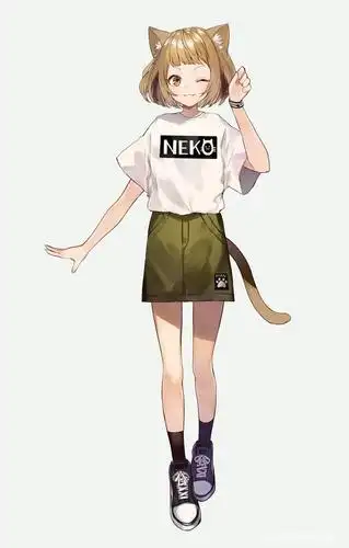 动漫美图:动物拟人二次元图,每一张都是可爱的小姐姐