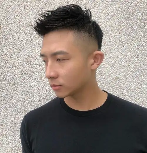 青年发型图片男 短发(男生) - 赤虎壹号