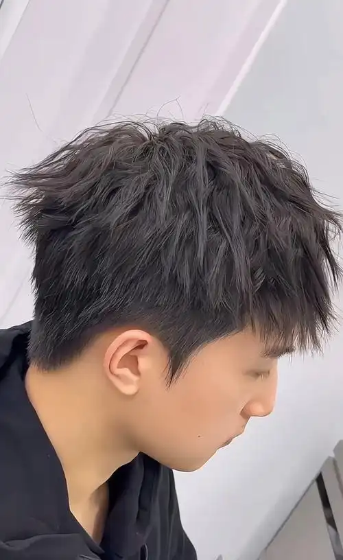 锡纸烫 #男士发型 #今日发型 #发型