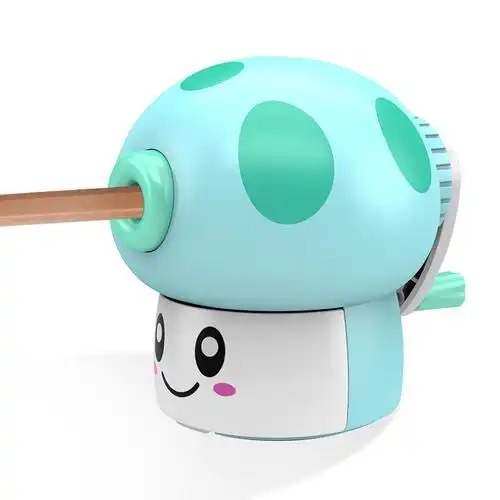 自动转笔刀铅笔刀削笔器手摇包邮男孩女孩手动旋钻笔刀小学生卡通