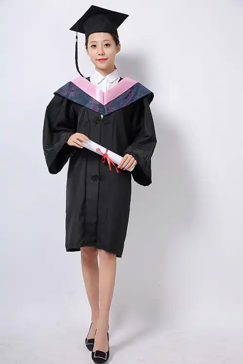 学士服学士服学位服文理工农医科大学生毕业礼服培训结课服本科毕业服