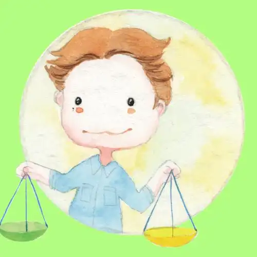 匹诺曹星座头像之萌萌哒天秤座 @绾绾姑娘