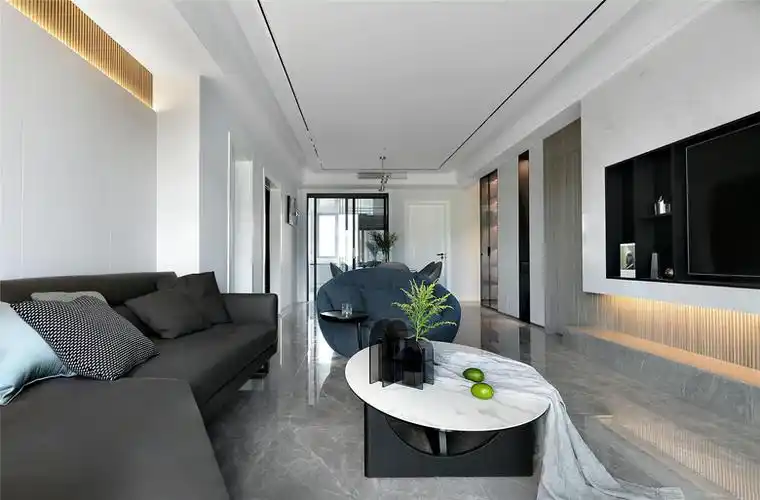 15w装修出来的黑白灰现代简约的家惬意不想出门