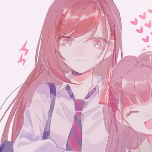 动漫闺蜜头像0766人0766