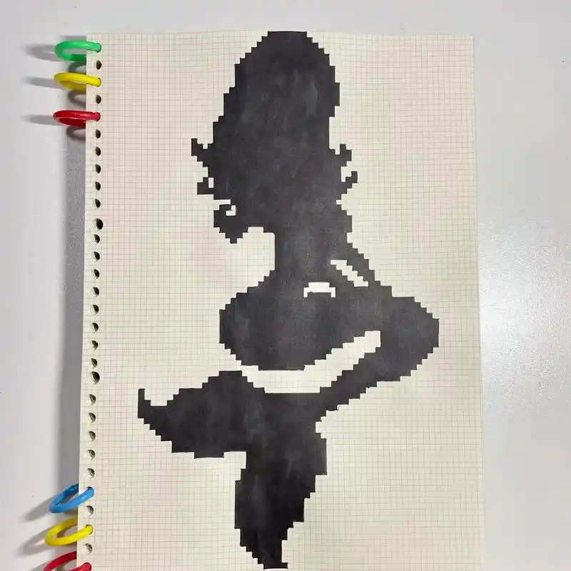 网格本a4  3mm格子#手 - 抖音