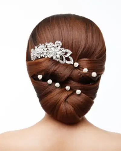 韩国华梅化妆造型学校 韩式扎发班