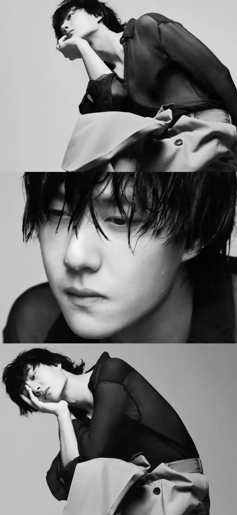 王一博 一组壁纸系列#杂志封面 #黑白系 #禁欲系 - 抖音