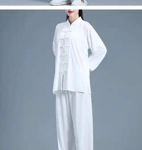 薄款短袖太极拳练功服男太极服装夏装比赛服牛奶丝牛奶丝长袖黑色s