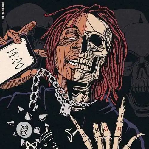 qq头像欧美街头嘻哈风