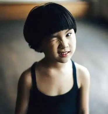 6岁女小童短发发型扎法儿童可爱短发发型图片