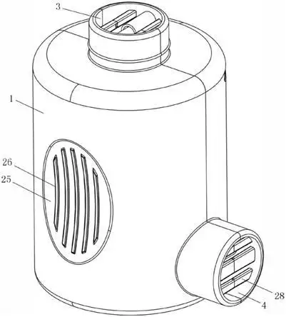 本实用新型涉及一种充气泵,特指一种结构简单且便于使用的改良型充气