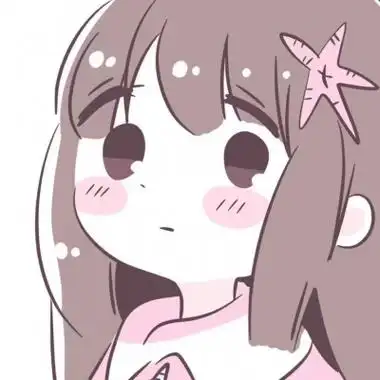 卡通简笔画女生头像岁月还漫长岁月静好