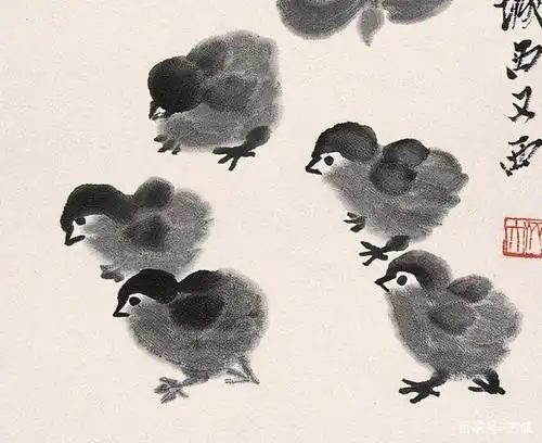 小鸡的画法