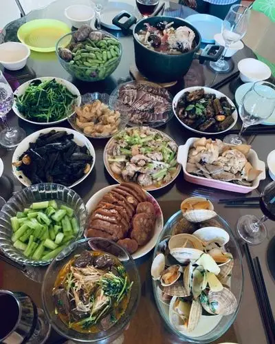 茜茜妈-3做的一桌家宴