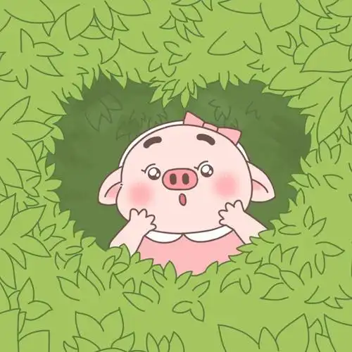 分享一组夏天绿色系头像这么清新的颜色谁能顶得住哇