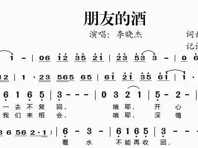 朋友的酒 李晓杰