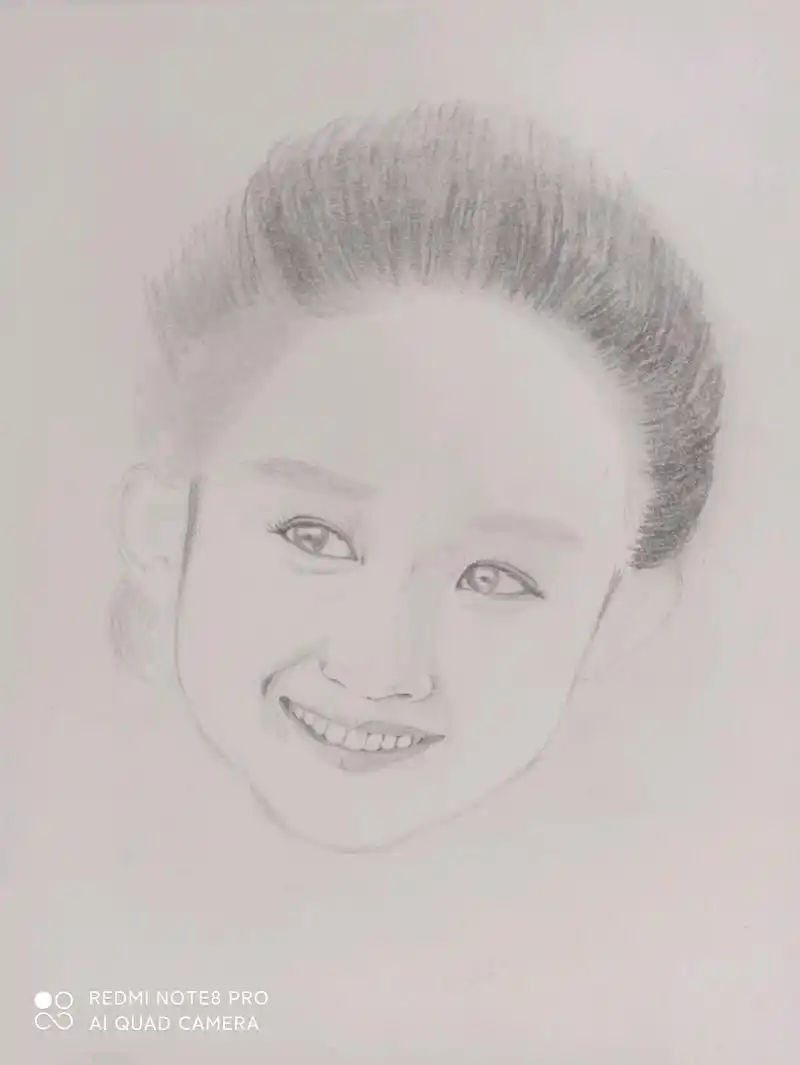 无基础纯爱好者赵丽颖素描