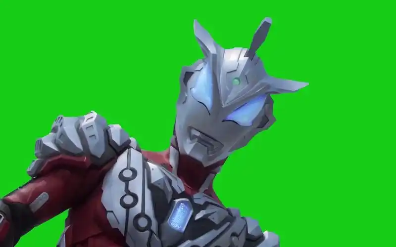 杰德奥特曼绿幕素材_哔哩哔哩_bilibili