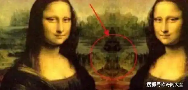 原创蒙娜丽莎为何恐怖把画像倒过来看你会发现一条红河