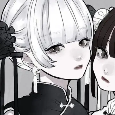 微丧〖动漫双人闺蜜头像(47)