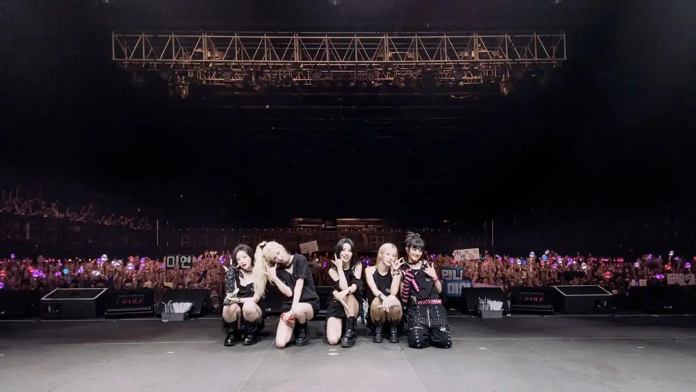 最近喜欢的几张演唱会图片gidle