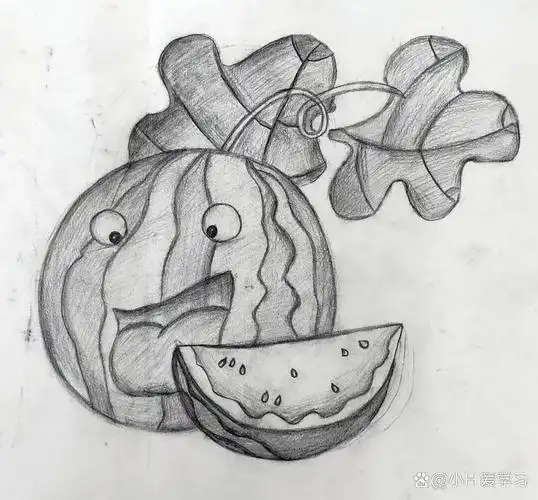 初中生绘画作品