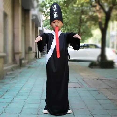 巴拉··巴拉品牌万圣节恶搞服装儿童服装cos化妆舞会装扮恐怖小僵尸