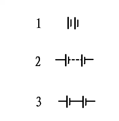 (初中科学)电路图中电池符号的区别(见图)