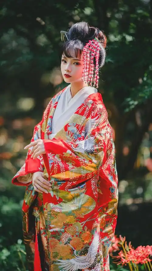 性感迷人古装美女写真手机壁纸