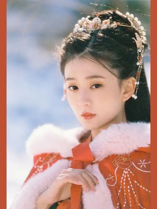 乔欣古装雪景