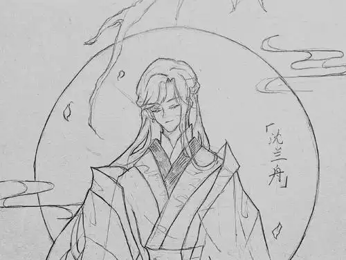 画了兰舟来安利将进酒